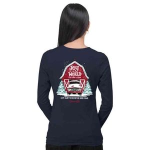 NWT Blessed Girl Womens Long Sleeve T-Shirt - Joy Truck